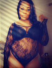 Load image into Gallery viewer, Long Sleeve Lace Bodysuit